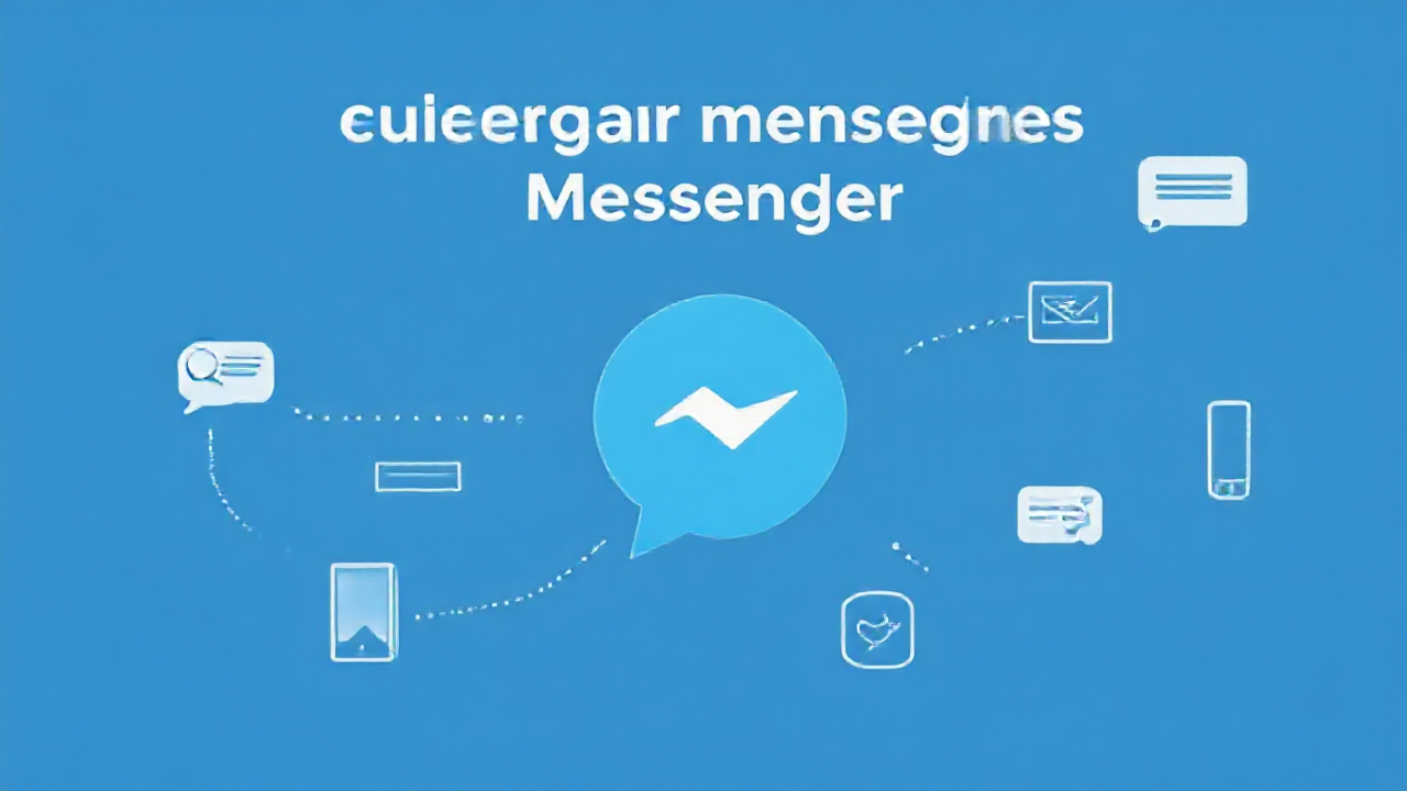 Usuário recuperando mensagens apagadas no aplicativo Messenger