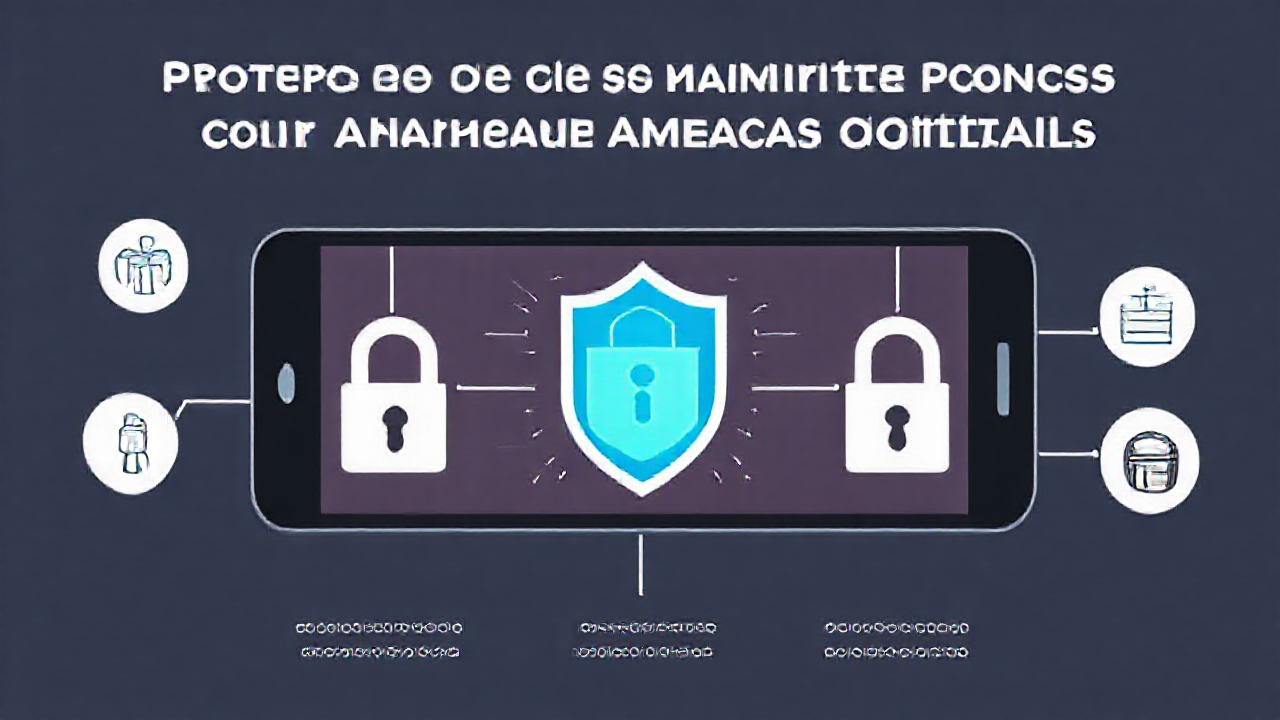 Imagem de um celular exibindo aplicativos de segurança e antivírus, simbolizando a proteção contra vírus móveis.