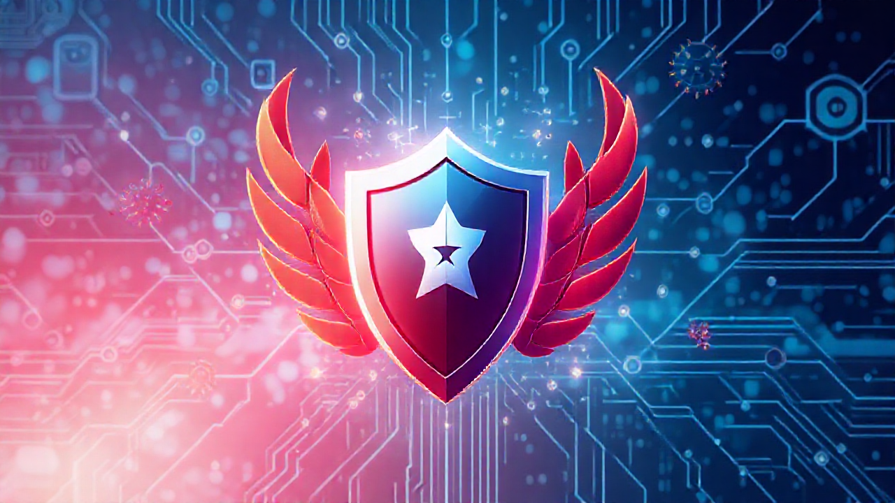 Imagem de um smartphone com aplicativos antivírus e antimalware instalados para remover vírus