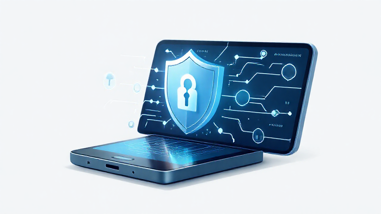 Imagem de um smartphone protegido por apps antivírus eficazes